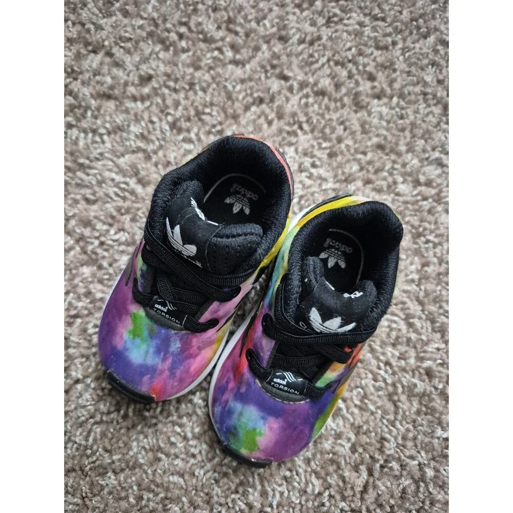 Adidas galaxy shoes size 5k - multi color